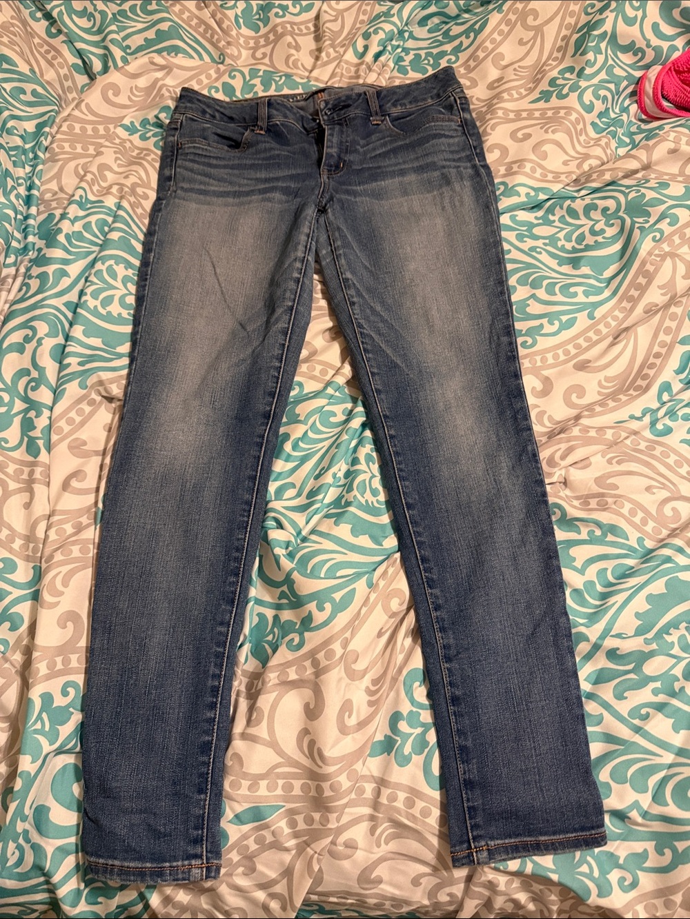 American Eagle Outfitters Dark Blue Skinny Jeans